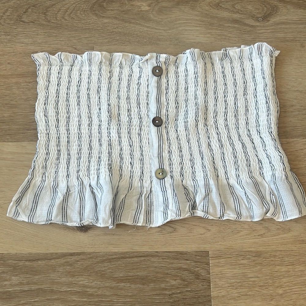 Olivaceous tube top